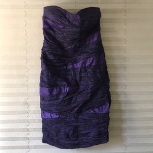 💜strapless body-con dress 💜
